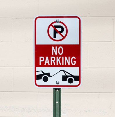 Summit-Towing-No-Parking-Sign Summit Towing No Parking Sign