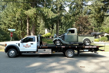 flatbed towing lacey